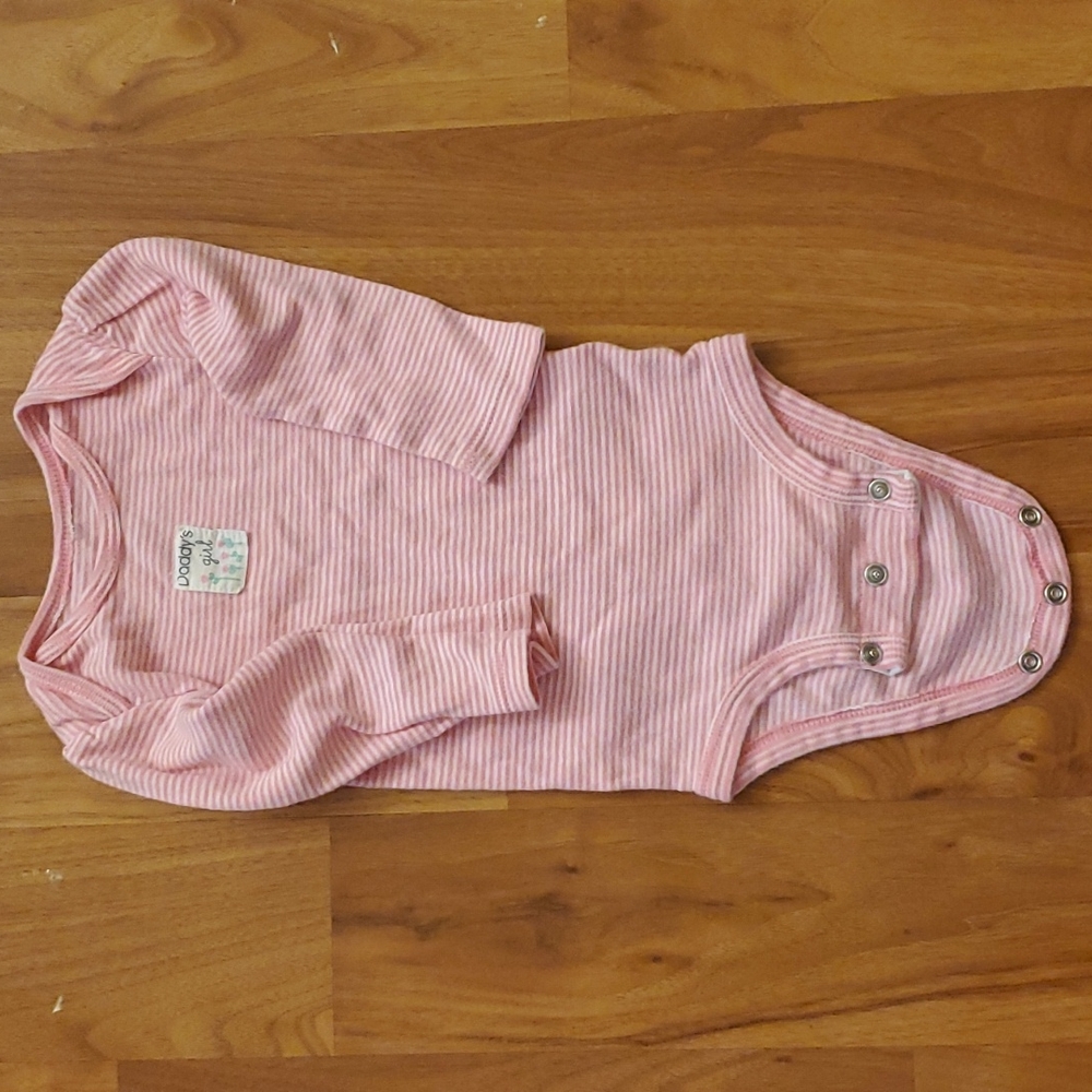 Baby Girl Pink Onesie